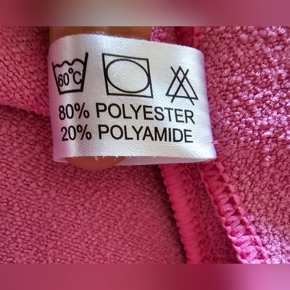 Clever Yoga - Yoga Mat and Hand Towel  Color Bright Pink - Picture 7 of 14